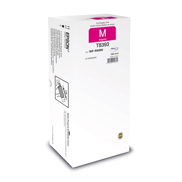 Epson T8393 cartucho de tinta magenta XL (original) C13T839340 027068 - 1