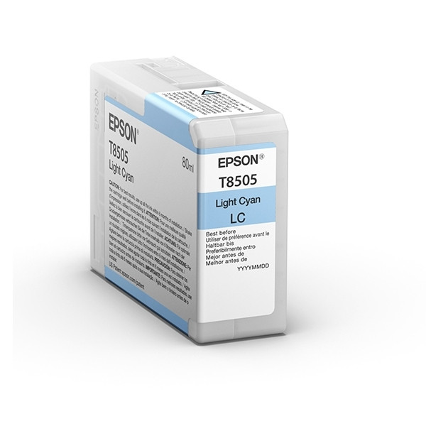 Epson T8505 cartucho cian claro (original) – imagen 2