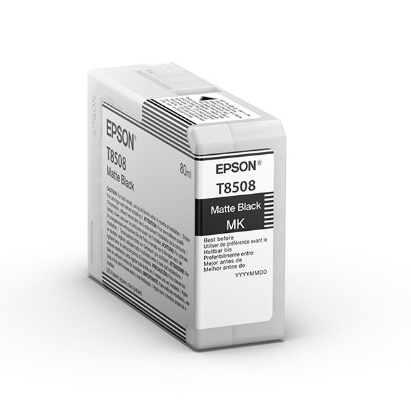 Epson T8508 cartucho de tinta negro mate (original) C13T850800 026788 - 1