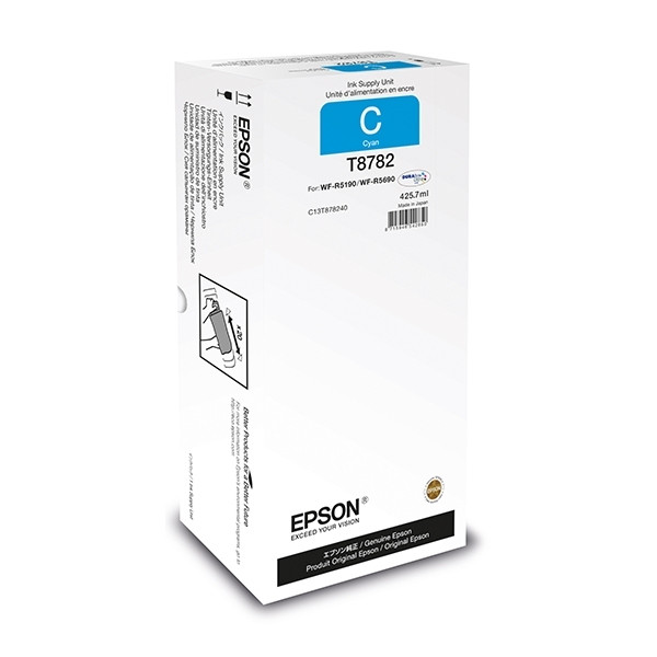 Epson T8782 cartucho de tinta cian XXL (original) C13T878240 027090 - 1