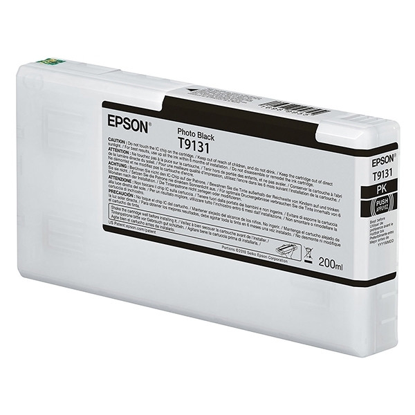 Epson T9131 cartucho negro foto (original) C13T913100 026986 - 1