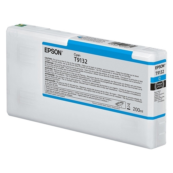 Epson T9132 cartucho de tinta cian (original) C13T913200 026988 - 1