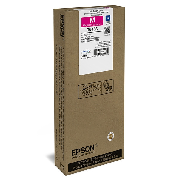 Epson T9453 cartucho de tinta magenta XL (original) – imagen 2