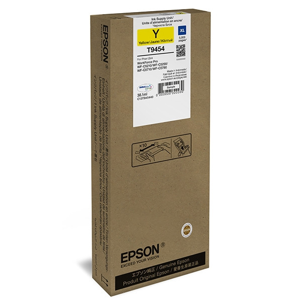 Epson T9454 cartucho de tinta amarillo XL (original) – imagen 2