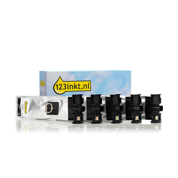 Epson T945 cartuchos de tinta (marca 123tinta) | Pack 2 negros + 3 colores 160848 - 1