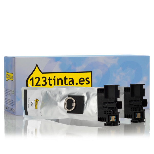 Epson T9461 negro de capacidad extra alta cartucho de tinta (marca 123tinta) | Pack 2 uds 127092 - 1