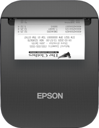 Epson TM-P80II impresora portátil de tickets negra con Bluetooth y USB 831917