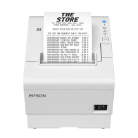 Epson TM-T88VII (151) Impresora de recibos blanca con USB y Ethernet 832348