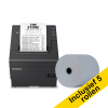 Epson TM-T88VII impresora de tickets con Ethernet +  5 rollos de papel 832364 - 1