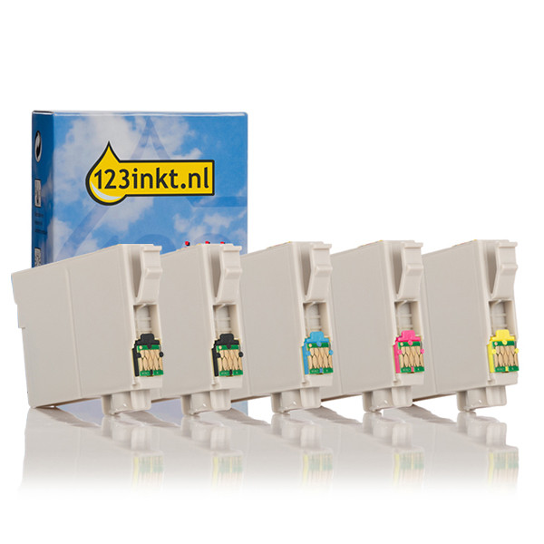 Epson serie 603 (T03A9) cartuchos de tinta (marca 123tinta) | Pack 2 negros + 3 colores 160691 - 1