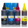 Epson serie 664 botellas de tinta (marca 123tinta) | Pack negro + 3 colores 127007 - 1