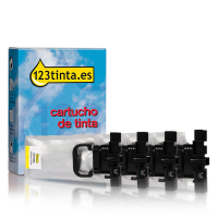 Epson serie C13T05A cartuchos de tinta (marca 123tinta) | Pack negro + 3 colores