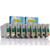 Epson serie T087 cartuchos de tinta (marca 123tinta) | Pack negro + 5 colores 110588 - 1