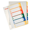 Esselte 100212 Índice de proyectos Imprimible A4 1-6 multicolor 426970 - 1