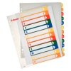 Esselte 100214 Índice de proyectos Imprimible A4 1-12 multicolor 426972 - 1