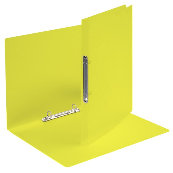 Esselte 10918 Carpeta de anillas amarillo transparente | 21mm