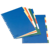 Esselte 11709 separadores de plástico A4 5 pestañas 5 colores 426982 - 1