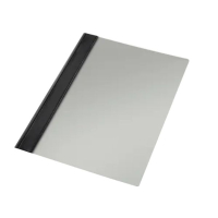 Esselte 13206 dossiers fastener PVC negro folio (50 unidades) 426995