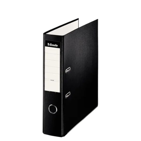 Esselte 42312 archivador de palanca A4 negro 75 mm 427058 - 1