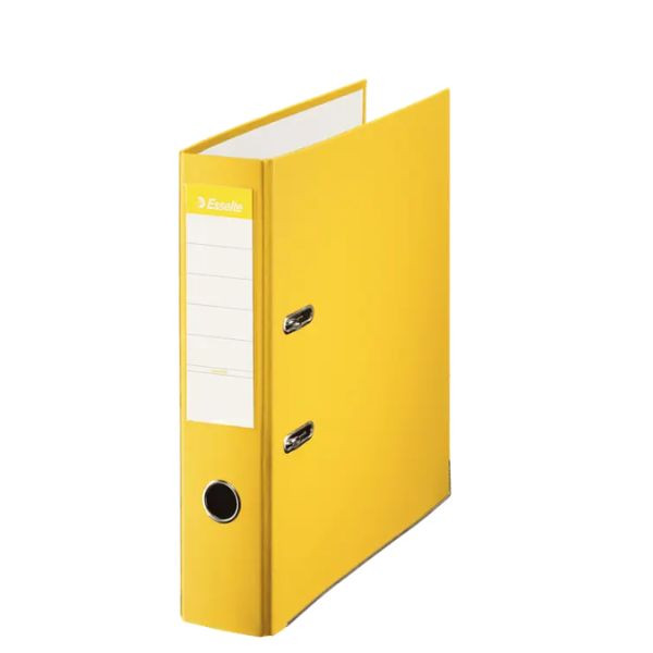 Esselte 42324 archivador de palanca folio amarillo 75 mm 427059 - 1