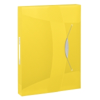 Esselte 6240 Vivida Carpeta de documentos amarillo transparente | 47mm | 380 hojas 624052 203222