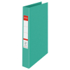 Esselte 626498 Archivador de plástico con 2 anillas verde 42mm 427182 - 1