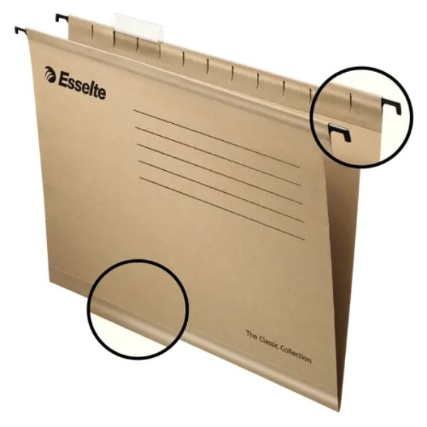 Esselte Alfombra colgante reforzada 382 mm clásico 50 unidades 427224 - 2