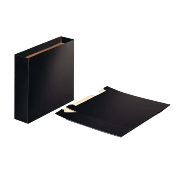 Esselte Caja de archivo folio 75 x 365 x 430 negro 427169 - 1