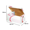 Esselte Caja de archivo y transporte 1289 | A4/Folio | 560 x 265 x 380 mm | 10 unidades. 203922 - 2
