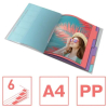 Esselte Carpeta clasificadora multicolor con 6 separadores 427178 - 2