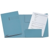 Esselte Carpeta de 3 solapas color azul A4 | 50 unidades 203568 - 1
