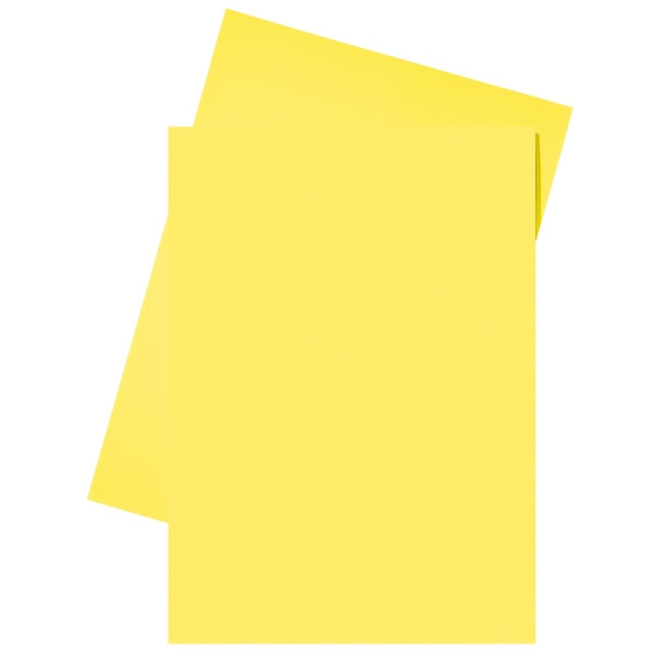 Esselte Carpeta de papel amarillo A4 | 250 unidades