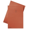 Esselte Carpeta insertable Esselte de cartón con impresión de líneas y superposición de 10 mm rojo A4 (100 unidades) 2013415 203636