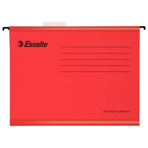 Esselte Classic Carpeta colgante reforzada | 345 mm | rojo | 25 unidades 90316 203232 - 1