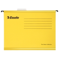Esselte Classic Carpeta colgante reforzada | 380 mm | amarillo | 25 unidades 203236