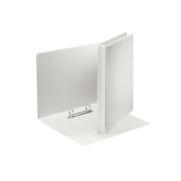 Esselte Essentials Panorama Carpeta de anillas | 2 anillas D | 20 mm | blanco 49738 203244