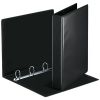 Esselte Essentials Panorama Carpeta de anillas | 4 anillas D | 30 mm | negro