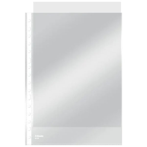Esselte Funda portadocumentos multitaladro A4 80 micras (100 uds) 427094 - 1