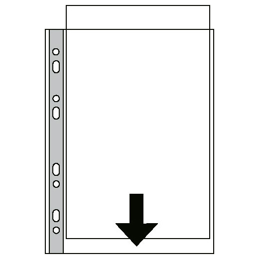 Esselte Fundas transparentes A3 | 11 agujeros de 90 micras | 50 unidades