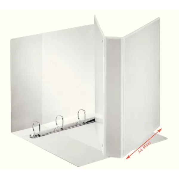 Esselte Plus carpeta de anillas A4 Maxi con 2 anillas de 25mm blanco 427125 - 2