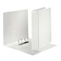 Esselte Plus carpeta de anillas A4 Maxi con 2 anillas de 40mm blanco 427124