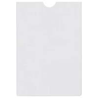 Esselte Portacarnets PVC transparente 105Q 108 x 160 mm (100uds) 427084