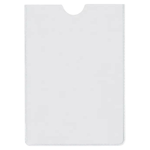 Esselte Portacarnets PVC transparente 65Q 67 x 98 mm (100uds) 427081 - 1