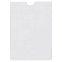 Esselte Portacarnets PVC transparente 75Q 78 x 114 mm (100uds) 427082