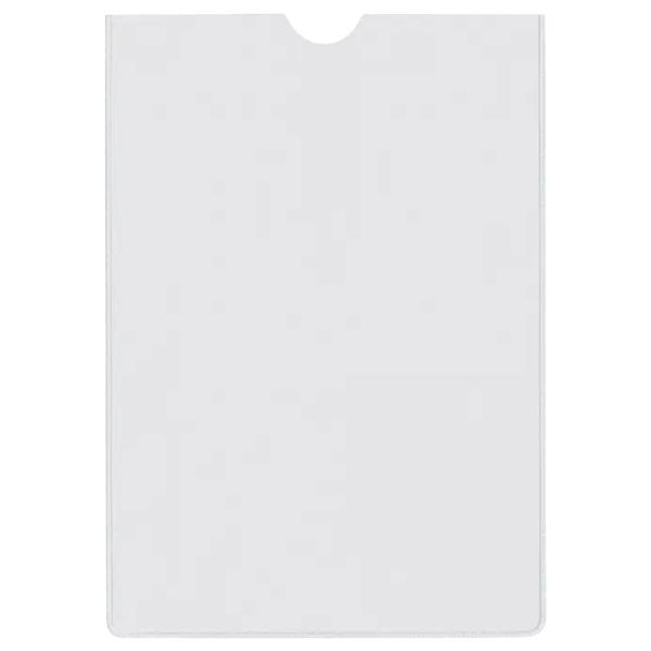 Esselte Portacarnets PVC transparente 90Q 93 x 138 mm (100uds) 427083 - 1