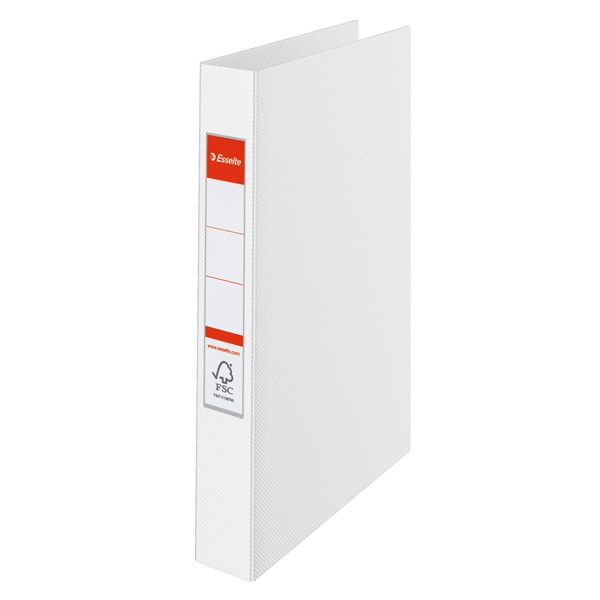 Esselte VIVIDA Archivador de plástico con 2 anillas blanco | 42 mm 14449 203760 - 1