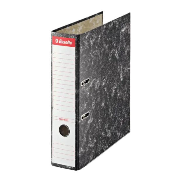 Esselte archivador de palanca con rado A4 75mm negro 427100 - 1