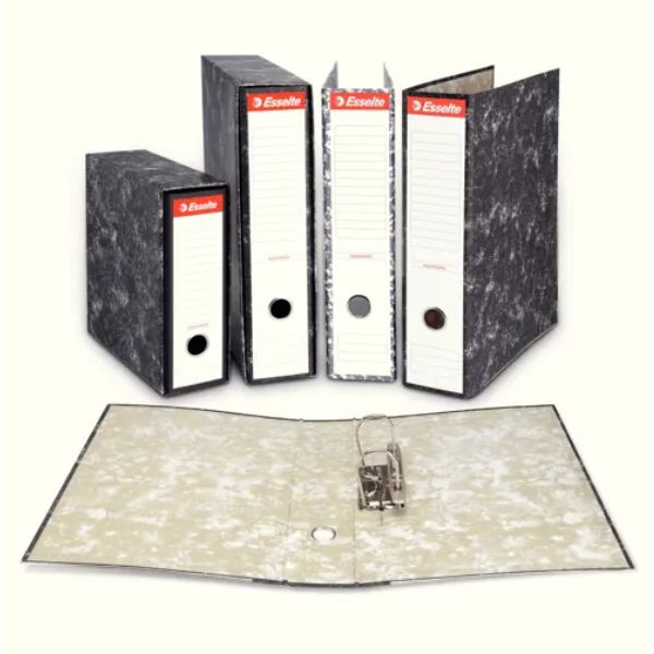 Esselte archivador de palanca con rado folio 75mm negro 427099 - 1