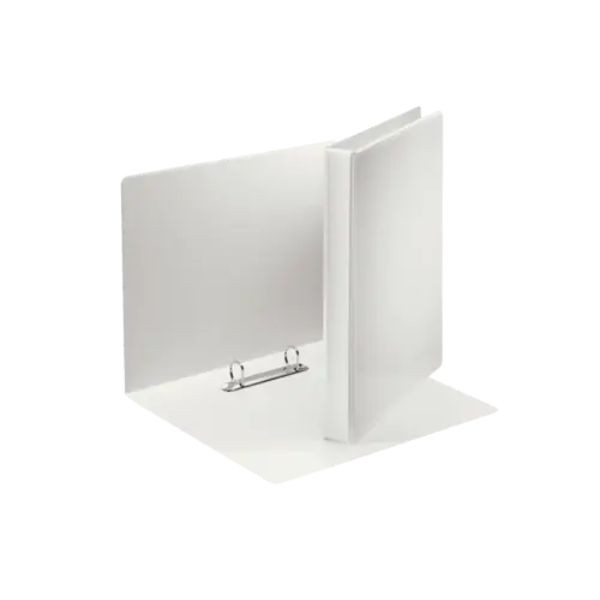 Esselte carpeta de anillas con 2 anillas de 40mm blanco 427109 - 1