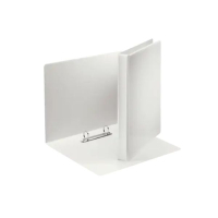 Esselte carpeta de anillas con 2 anillas de 40mm blanco 427109